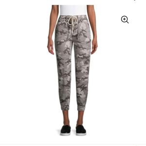 Nobo Womens Highrise Utility Crop Pants 